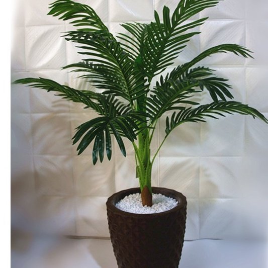Planta Artificial Coqueiro Com Vaso Polietileno Grande decorativo