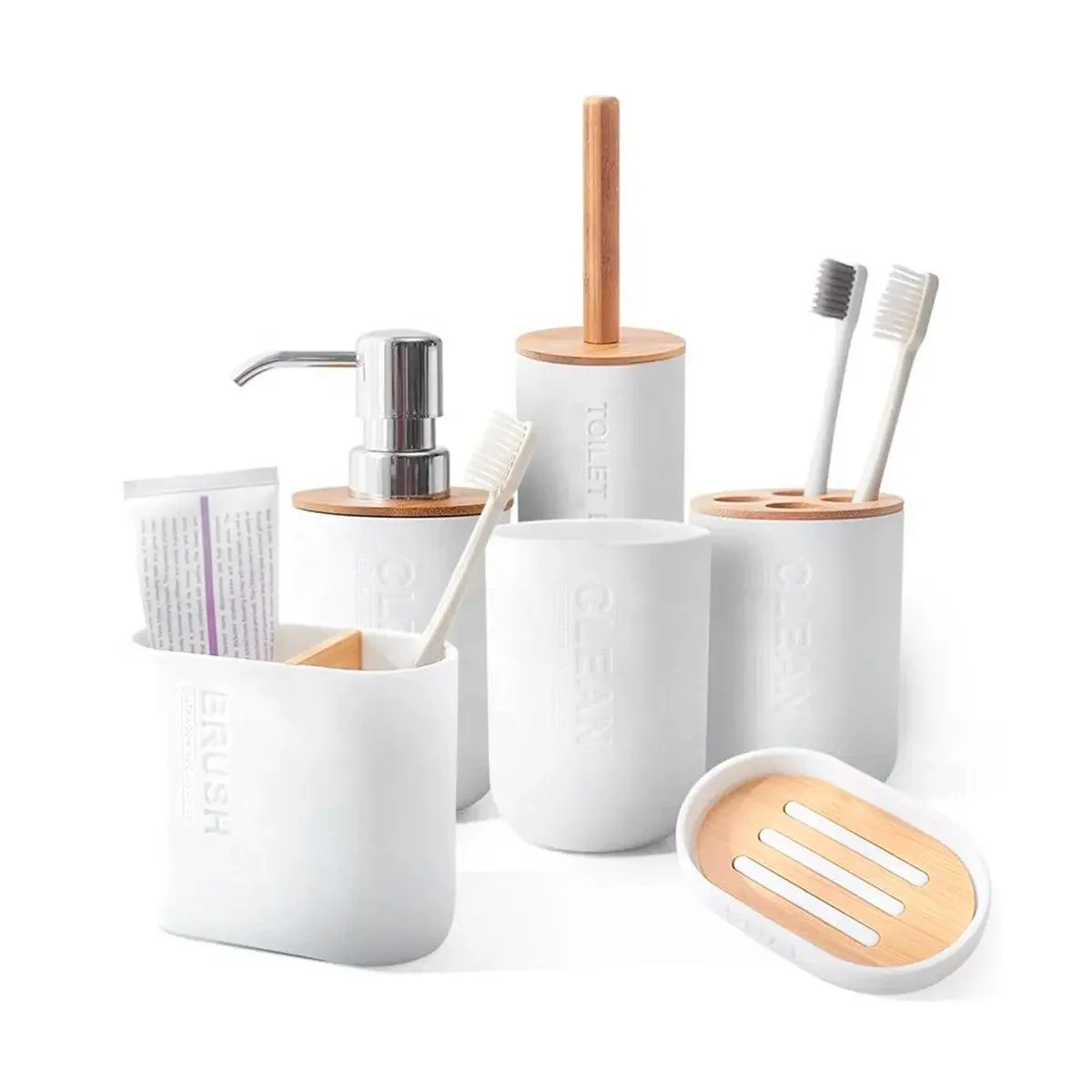 Kit de banheiro completo