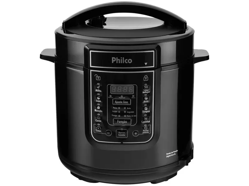 Panela de Pressão Elétrica Inox
